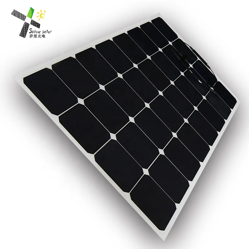 США sunpower 32 ячейки 110 Вт гибкие солнечные панели
