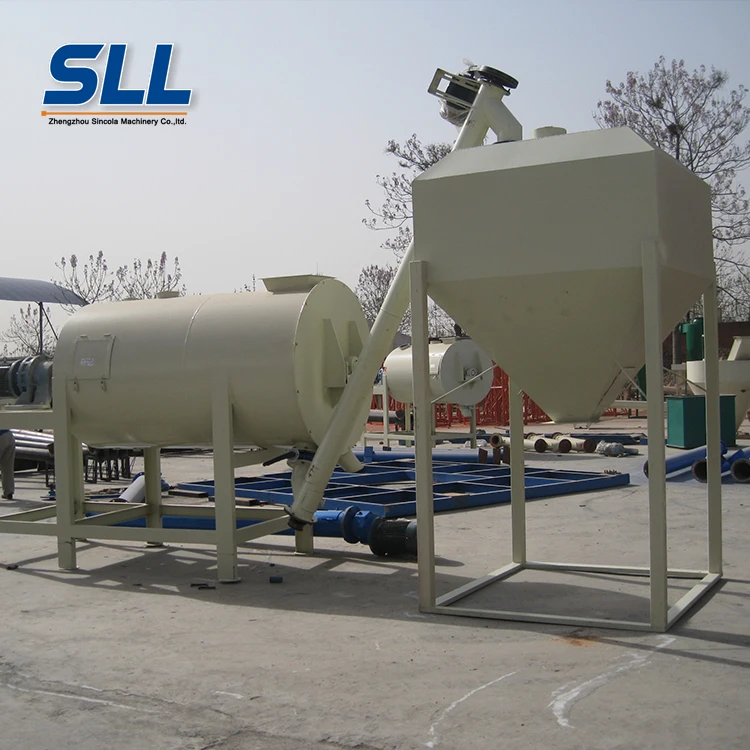 SINCOLA 10t/h skim coat making machine, dry powder blending