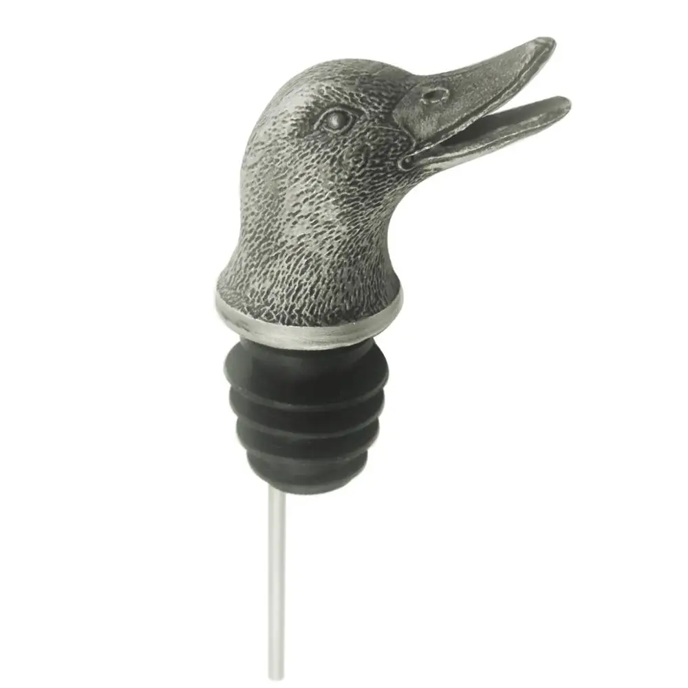 China manufacturer wholesale duck red wine bottle pourers with nice price
