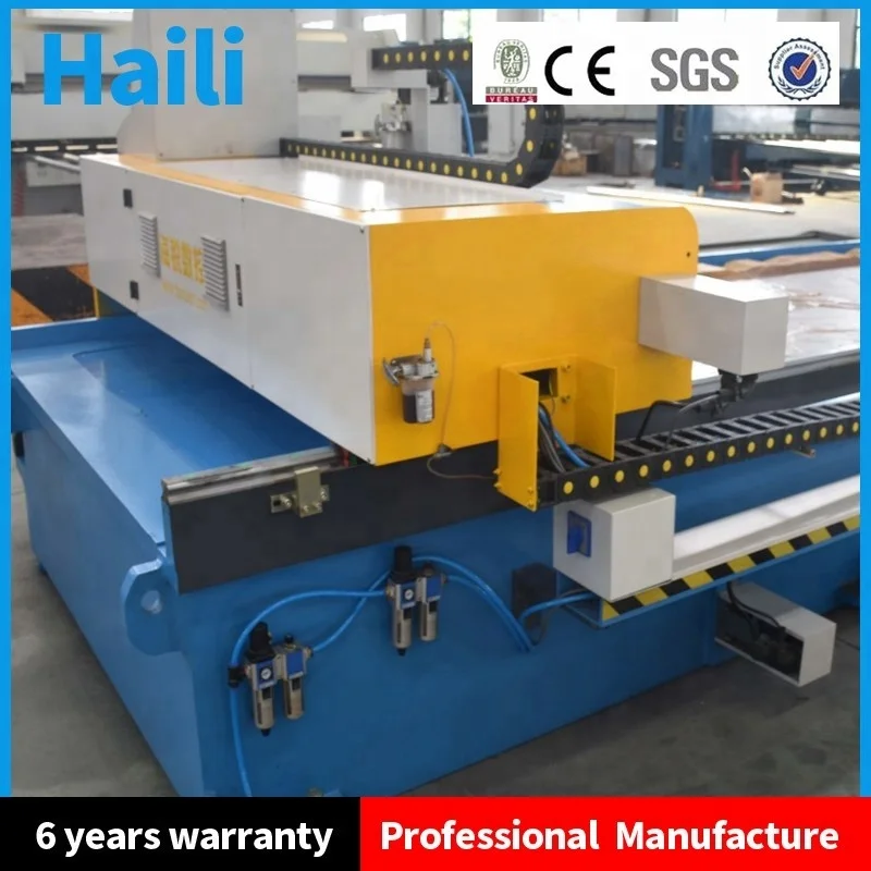 
HLbrand metal sheet Vcutting machine 4 meters length cnc v grooving machine 