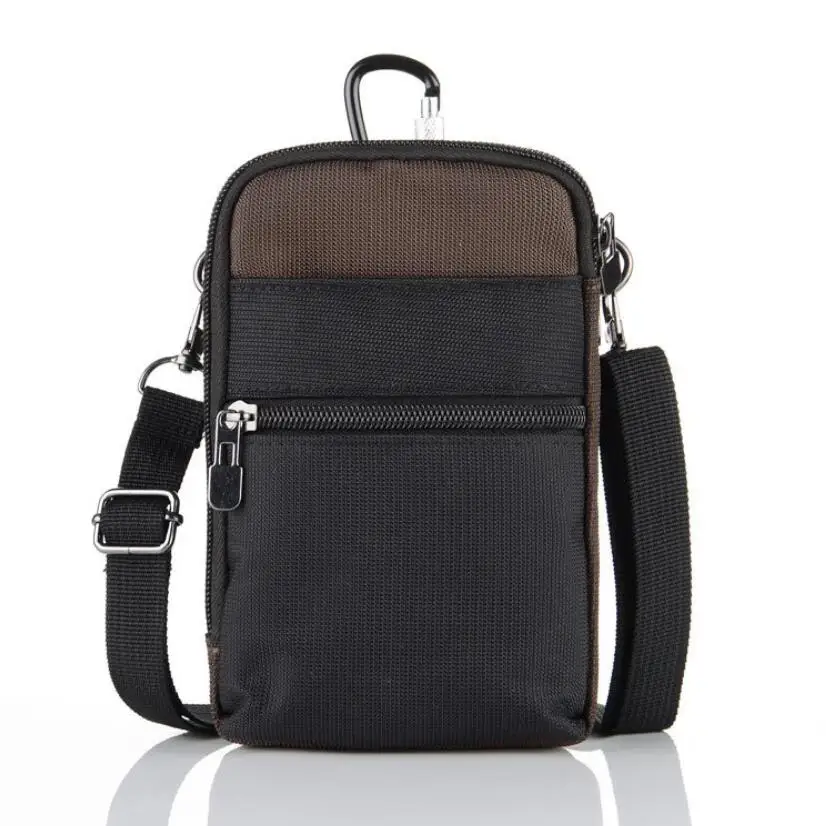Fashionable Family Men Ladies Black Nylon Rfid Passport Holder Travel Wallets