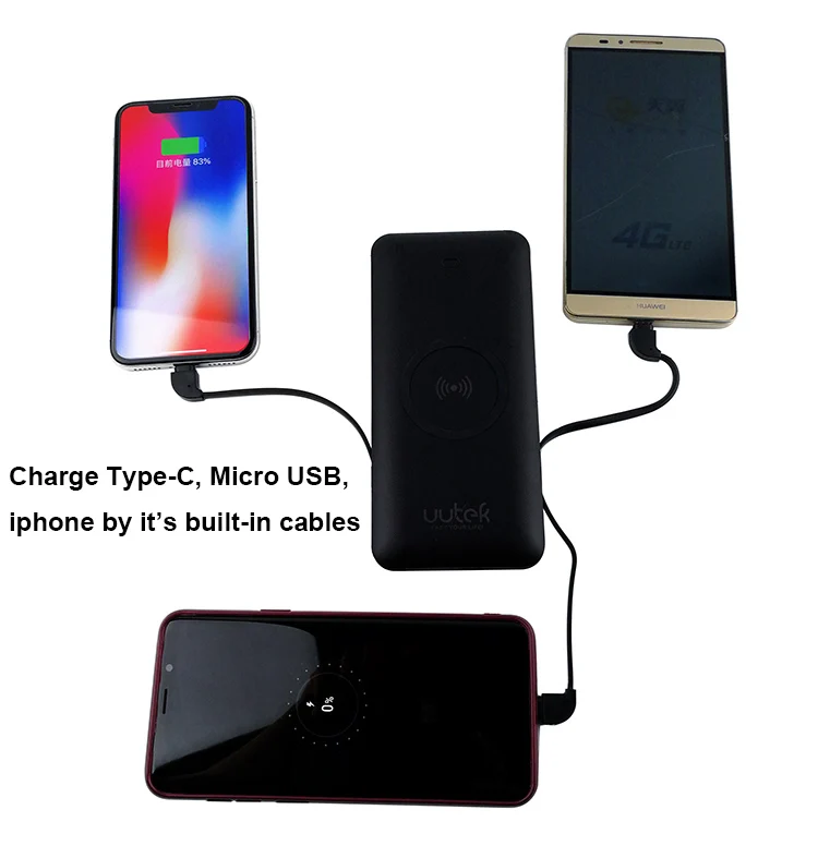 UUTEK RSQ3-AW 2021 Selling the best quality cost-effective products mobile power bank 5000mah
