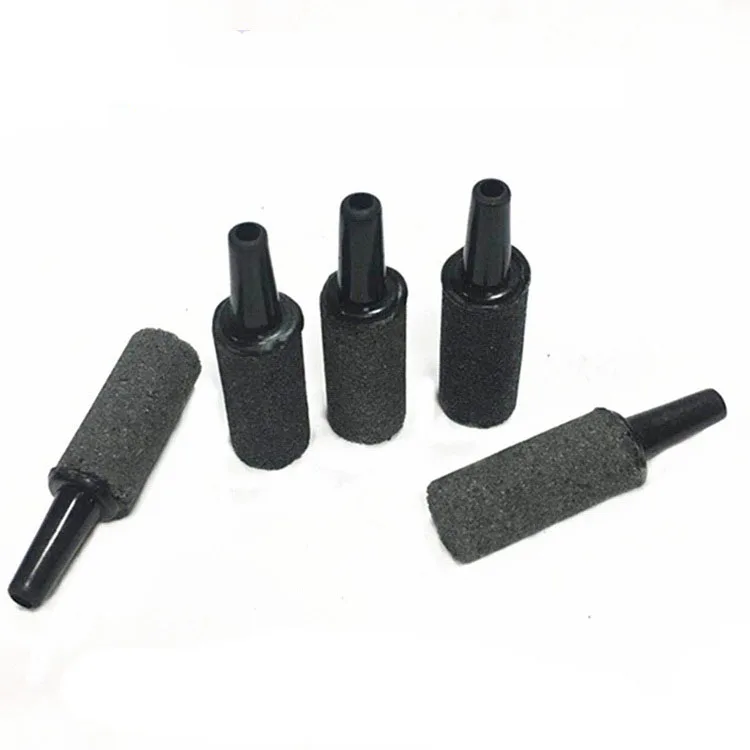 HiSin BS001-1-25 In bulk 10*25 Aquarium air stone for wastewater Hydroponics cylinder Air Pump Bubble stone Oxygen/Air stone
