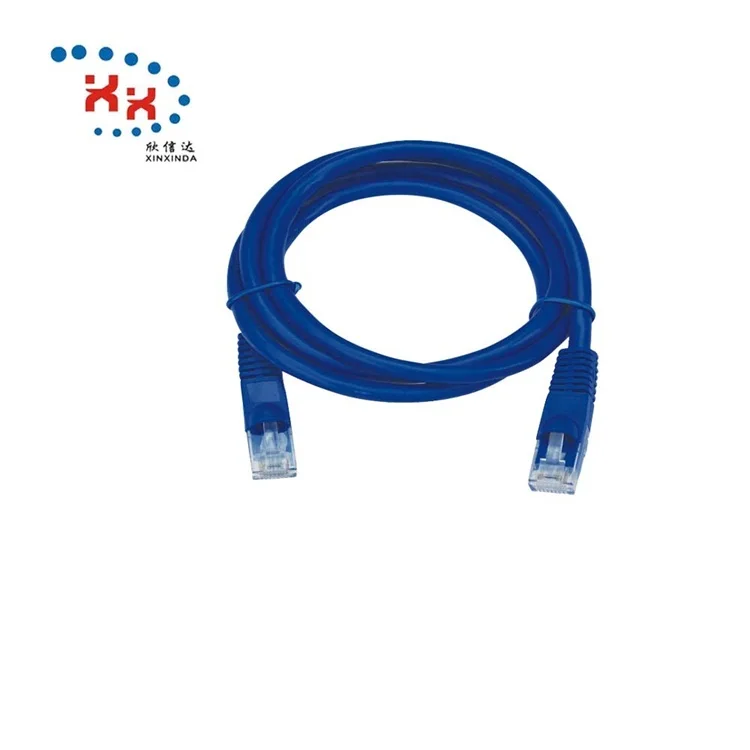 High Quality UTP Cat5e Cat6 Patch Cord Cable RJ45 Plug Cat6a Network Cable