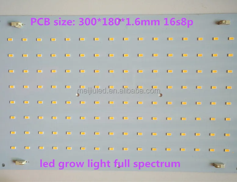 Meijiu 128 шт. Samsung lm561C S6 bin SMD LED PCB расти LED полный спектр