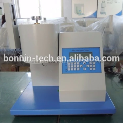 Пластиковые Индекс текучести расплава, Тестирование машины, лаборатории расплава потока Индекс Тестер цена с mfr MVR два метода
