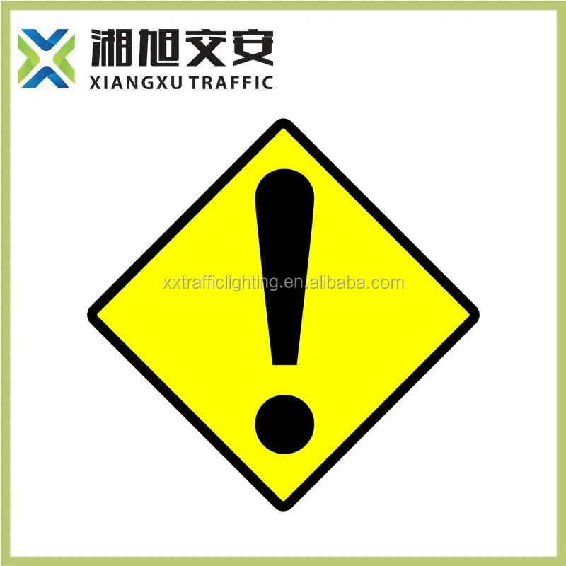 2017 new design traffic signs for Israel aluminium security sign