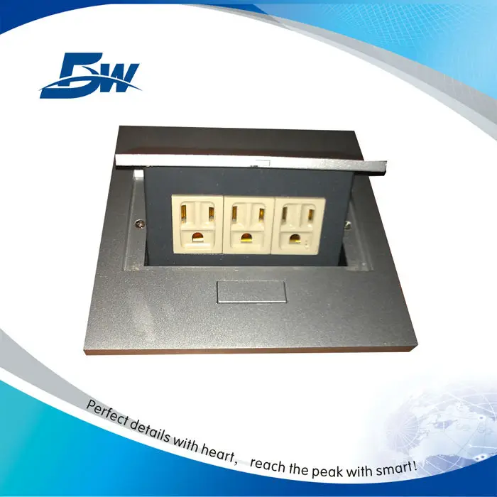 audiovisual system meeting table 3 pin socket ethernet ports