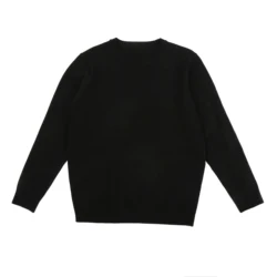 Женский модный однотонный шерстяной свитер, чистый Женский кашемировый свитер с круглым вырезом