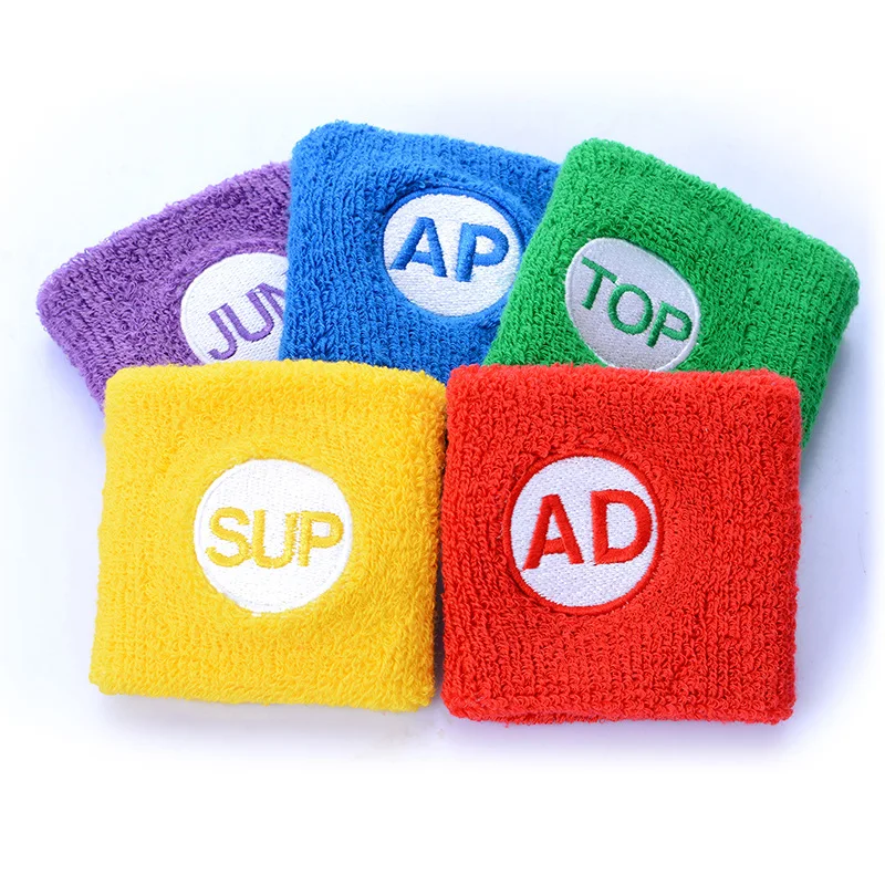 custom wristband hand sweatband sports  cotton wristband for popular gift
