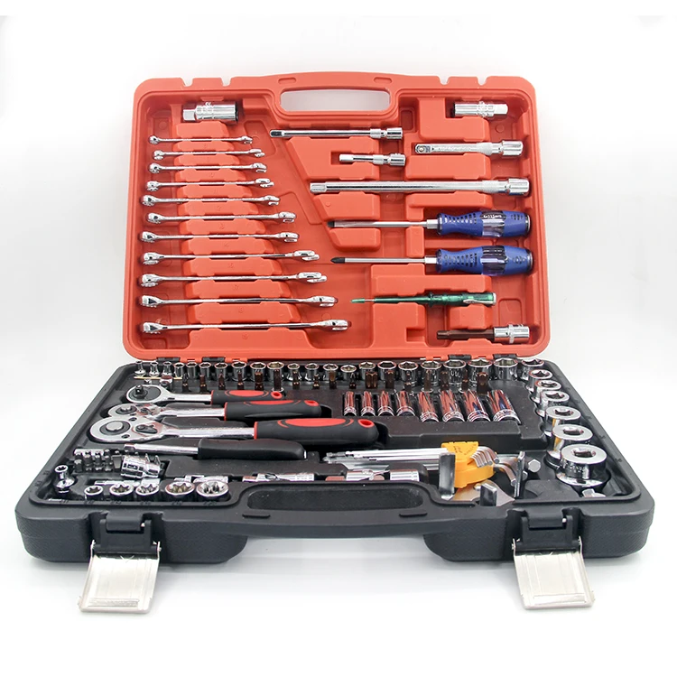 121PCS Mechanic Tools Mechanical Tools For Car bike repair kit