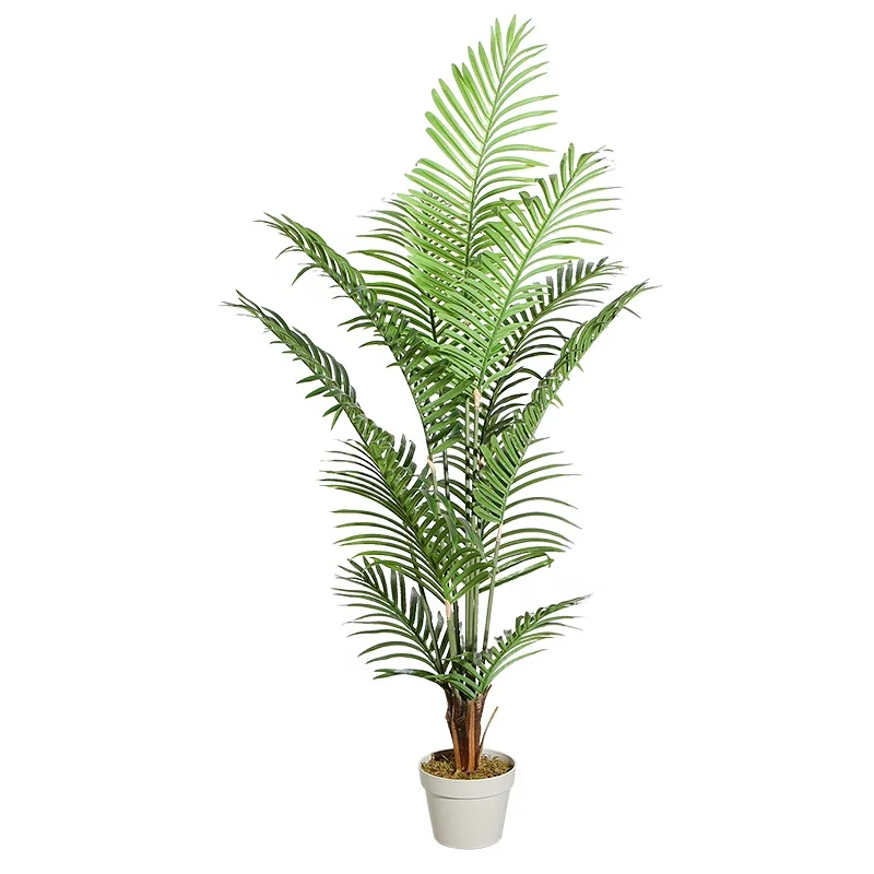 145cm interior decoration green plant bonsai artificial palm tree rubber tree