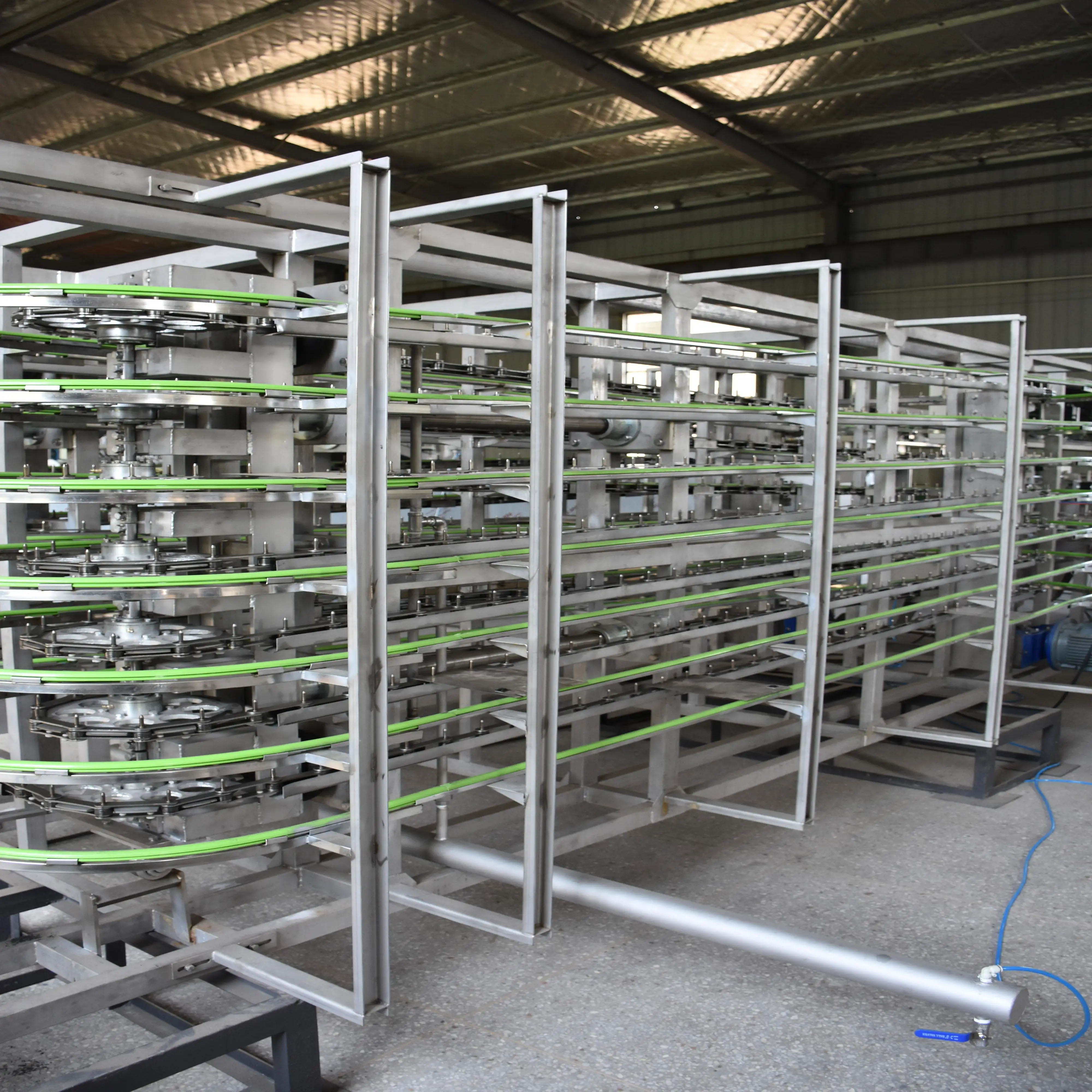 
Commerical stainless steel ice cream extrusion production line 