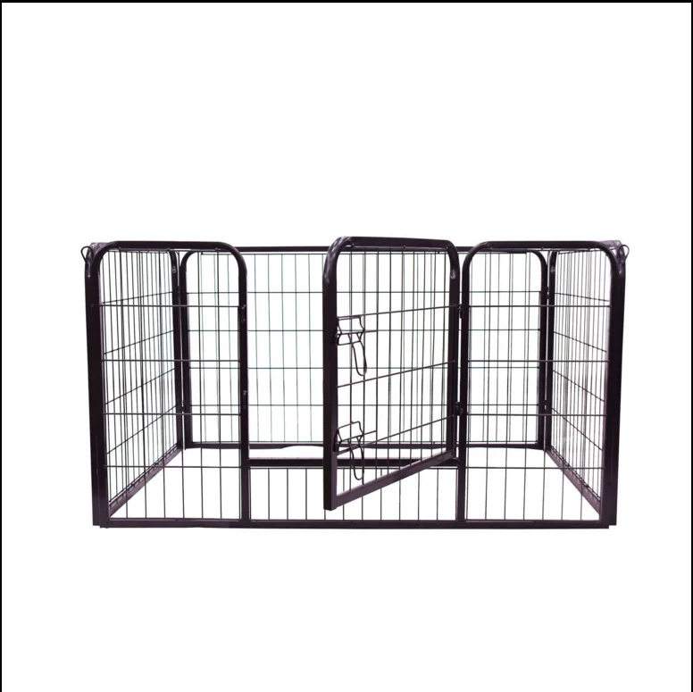 125cm length pet rabbit guinea pig dog puppy play pen metal hutch cage