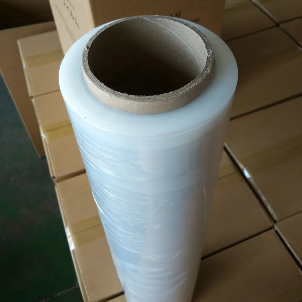Transparent LLDPE shrink wrap roll 20 micron stretch film