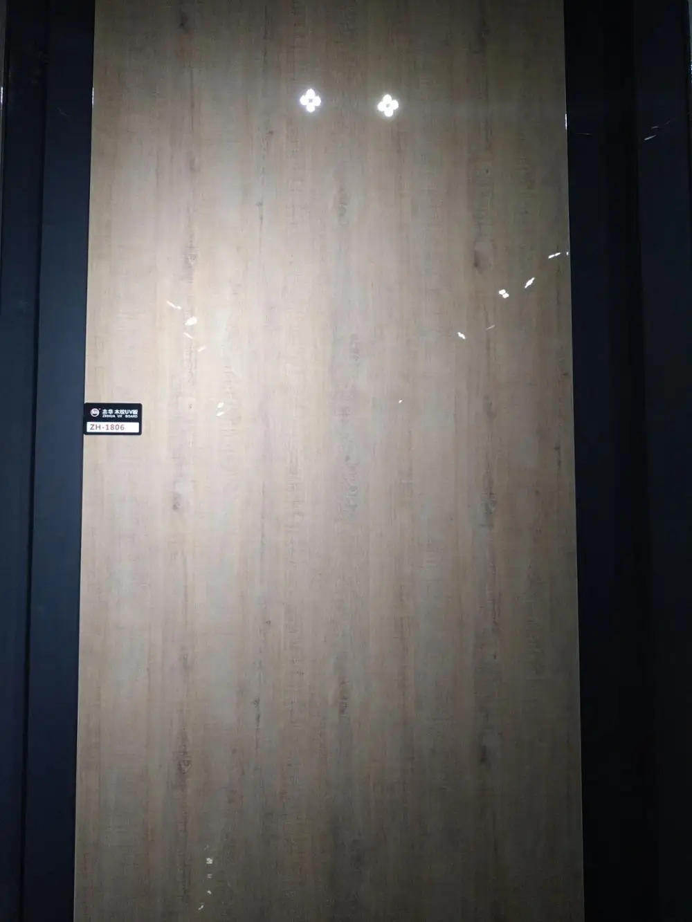 High gloss wood grain fiberboard mdf for furniture