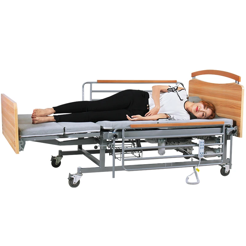 Brand new design wooden board nursing bed