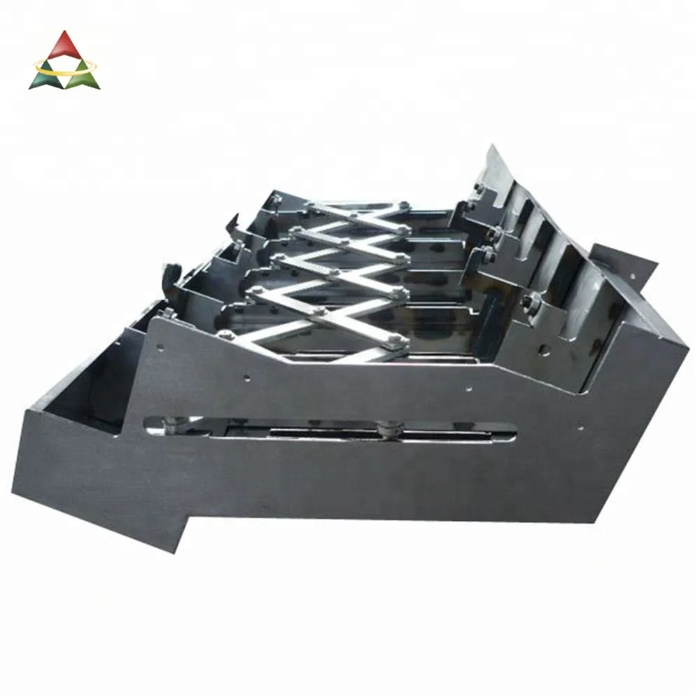 Protective Concertina Cover Telescopic Steel Plate Covers
