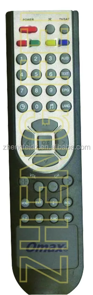 sat receiver remote control use for omax