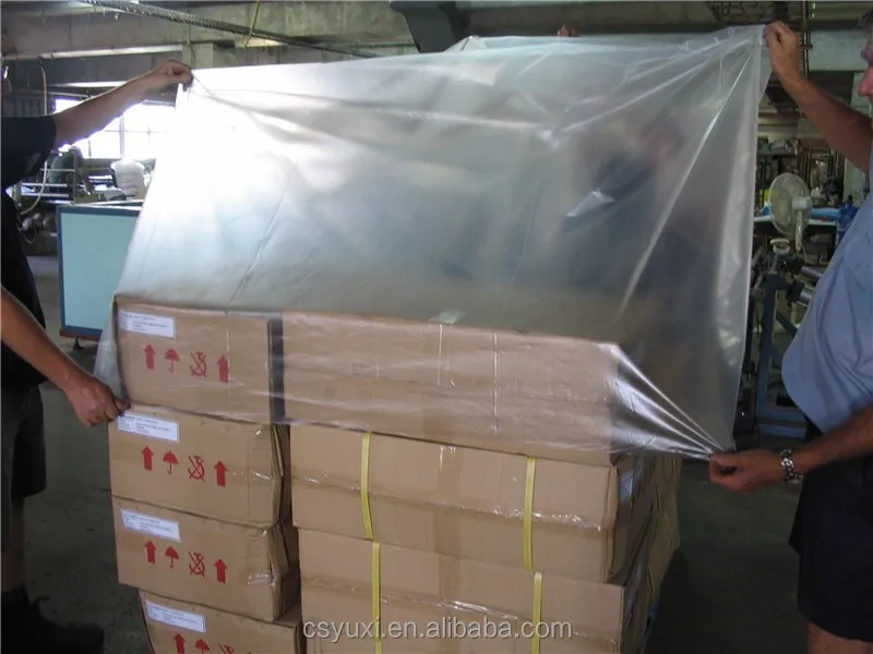 Transparent Plastic Pallet Packaging Cover Sheet