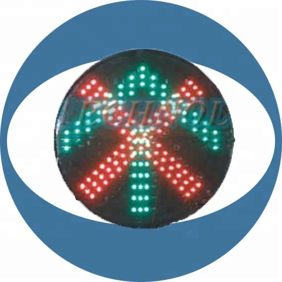 parking lot 12 volt red cross green arrow green arrow led traffic warning light