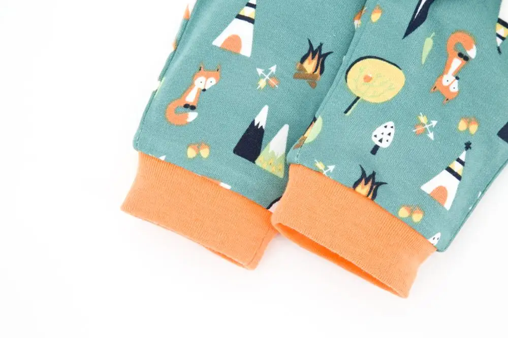 Оптовая продажа, детская одежда, брюки с длинным рукавом, комплект с шапкой