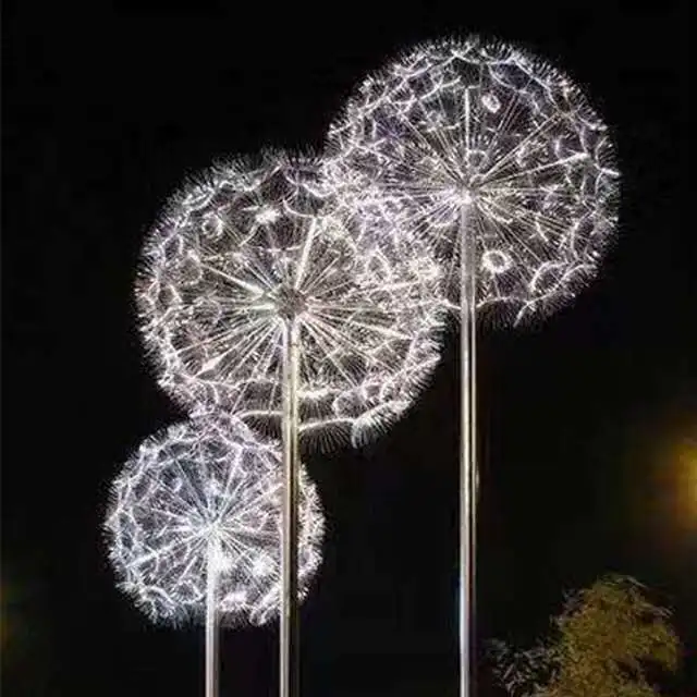  Уличное украшение светодиодный волоконно-оптический свет и оптоволоконный звездный для