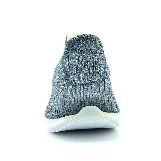 New women casual fashion sports knit slip on running shoes