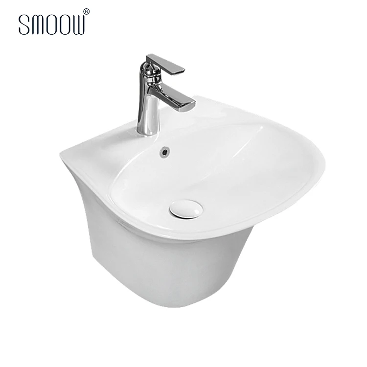 China manufacture handmade bathroom sink art wash basin with square design