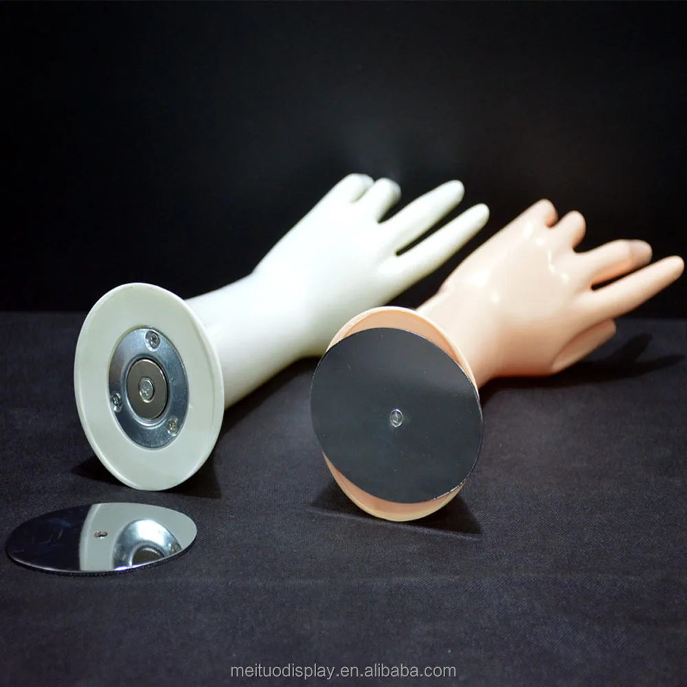 PVC plastic hands gloves display mannequin