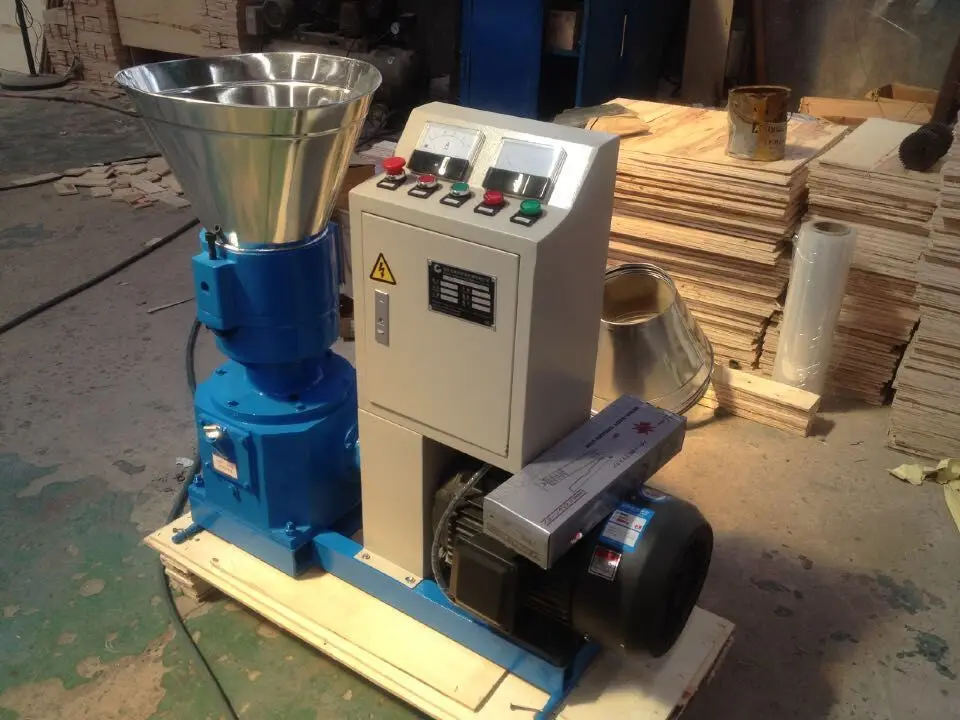 flat die wood pellet making machine for sawdust,wood,peanut shell,grain,bean,rice,wheat,straw,stalk