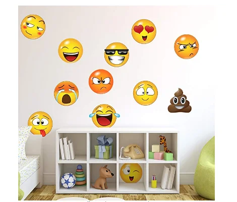 Colorful Flowers 3D Wall Stickers Beautiful Peony Fridge Stickers Wardrobe Toilet Bathroom Decoration PVC Wall Decals