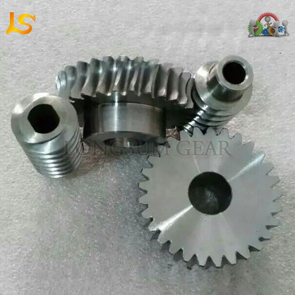 
Customized Brass Worm Gear Set 