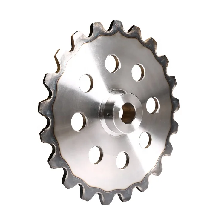 High precision ANSI standard gear motor large free wheel sprocket for mManufacturing plant