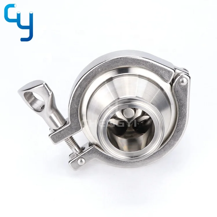 Зажим/сварка/резьба из нержавеющей стали 304 316L санитарный обратный клапан