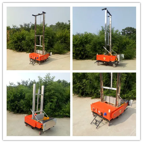 Digital positioning automatic rendering machine wall intelligent automatic painting machine