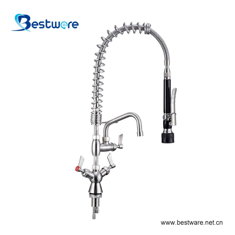Kitchen Sink Pre-rinse Units Water Filter Sanitary Ware Wasserhahn Messing Assay Black Hot And Cold Faucet