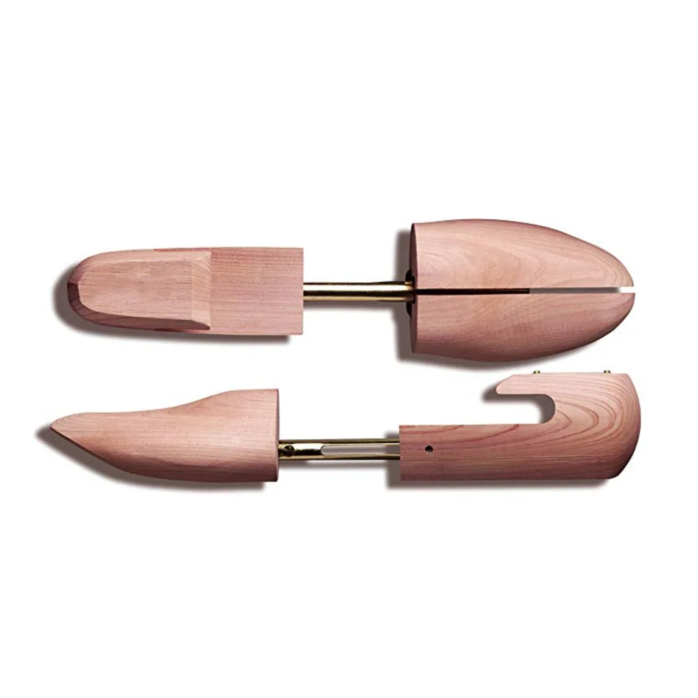 Standard Shoe Stretcher Natural Wood Beech Cedar Wooden Shoe Tree Supply