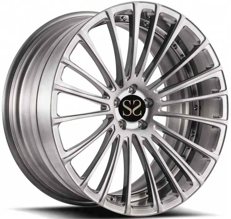 5x112 Forged Alloy Wheels 20 Inch Alloy Wheel Turning Painting Brushed and Poplised Finish rims for luxury car