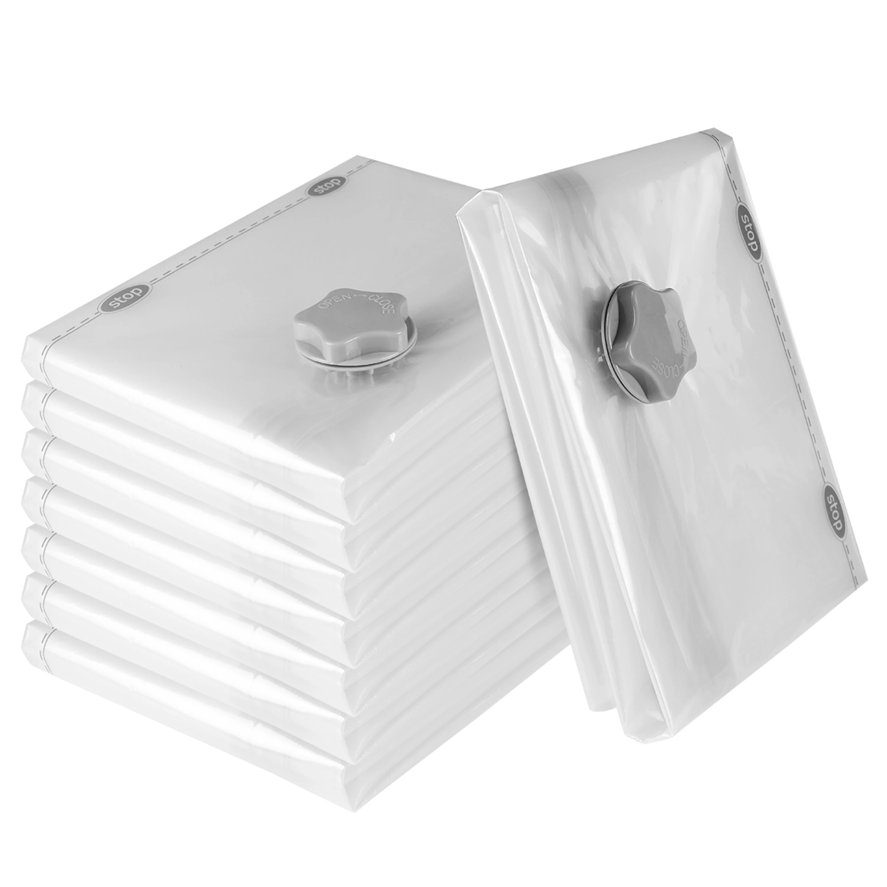 
CALORSA Space Saver Bags 8 Medium with Hand Pump Compression Premium Vacuum Storage Bag for Clothes 