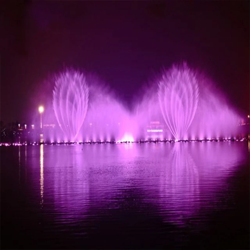 small DMX 512 Digital Swing Stainless Steel  Fountain Nozzles