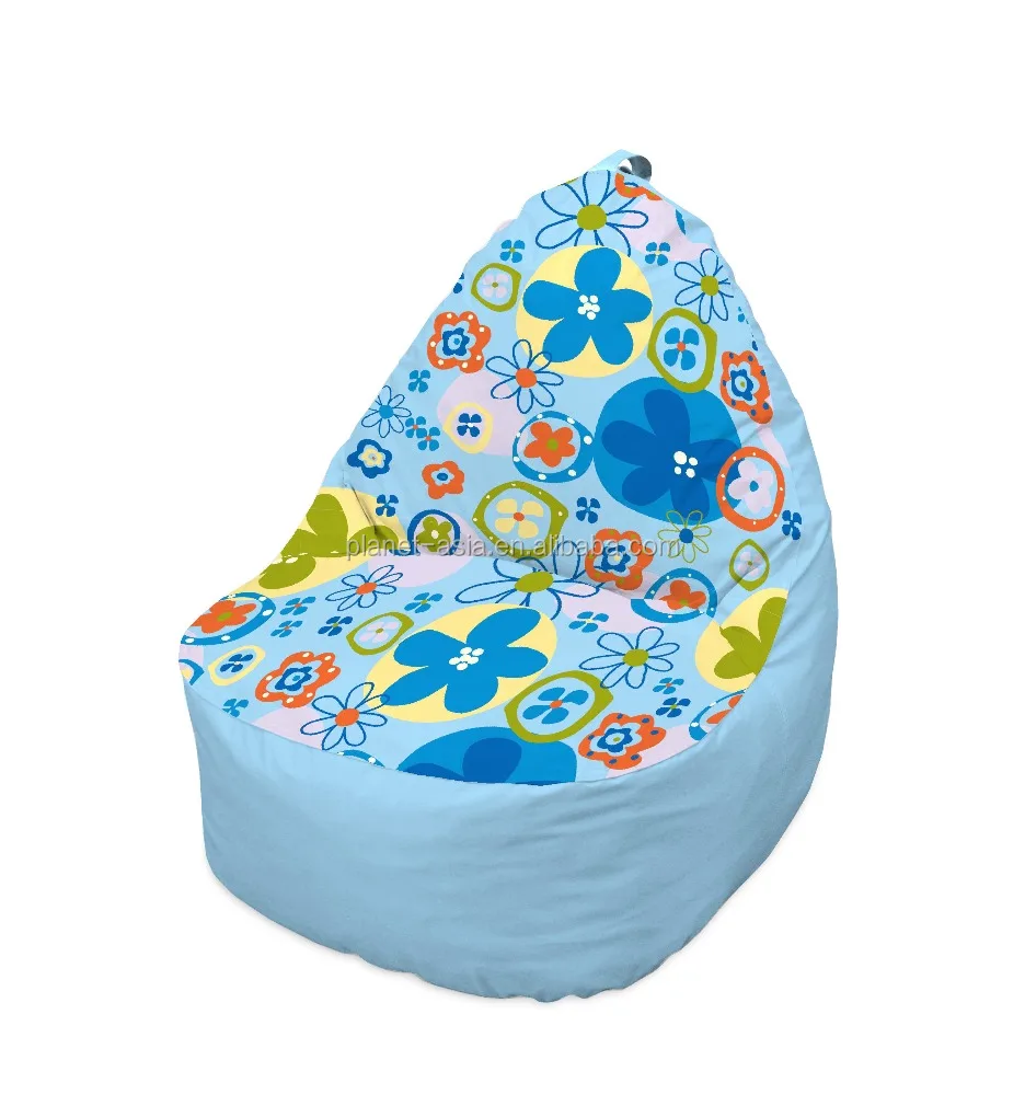 wholesale customizable lovely pattens cute beanbag chair for kids