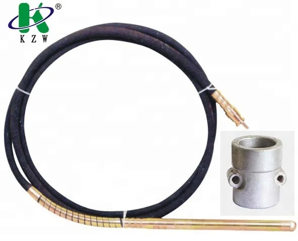 Dynapac type concrete vibrator flexible shaft 1m to 12m flexible drive shaft