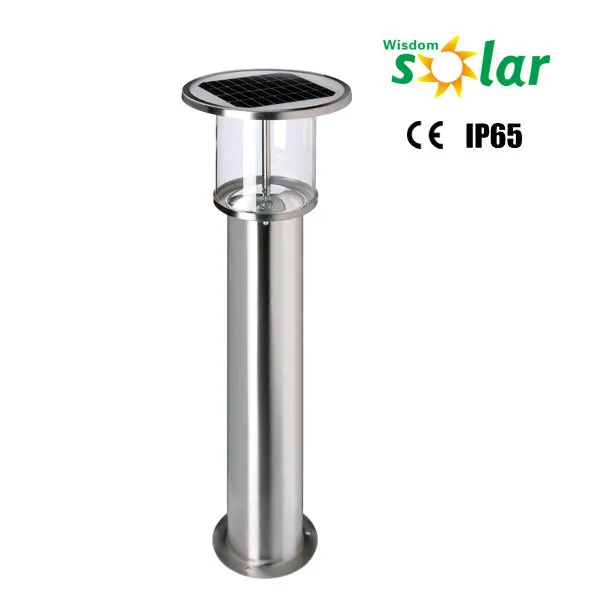 Stainless Steel LED Solar Powered Lantern for garden decorations (JR-CP96)