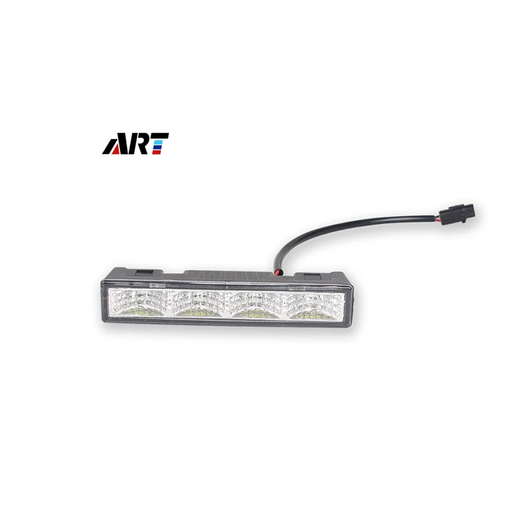 
Car Cob Accessories Manufacture Wholesale Cob Flexible Daytime Running Light Arrow Shape Daylight Led Fog Lamp For Cars 