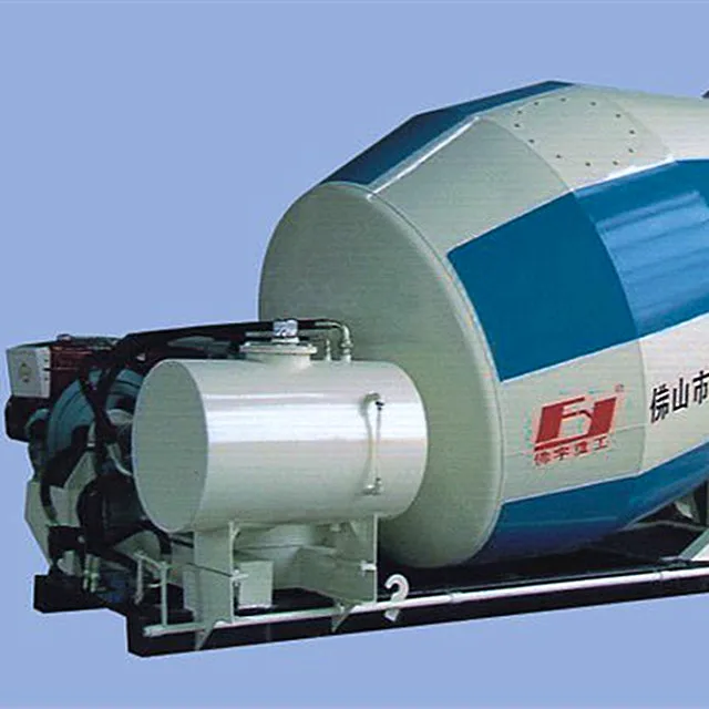 large capacity of the barrel makes the feeding and mixing space verylarge JCD9B concrete truck mixer