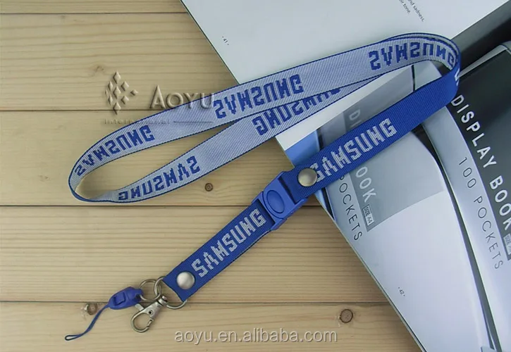 fabric ribbon phone case hidden camera lanyard accessoriesl/wholesale market cheap card lanyard for gift or trade show