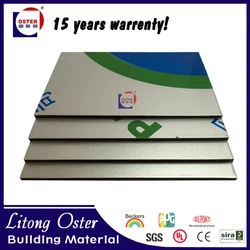 Facade Cladding ACP ACM Sheet Aluminum Composite Panels 2mm 3mm 4mm Alu Skin 0.21mm 0.30mm 0.5mm