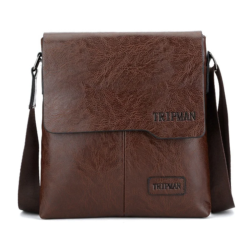 
Wholesale Custom Men Messenger Bags Genuine Leather Crossbody Bags Shoulder Briefcase For male 