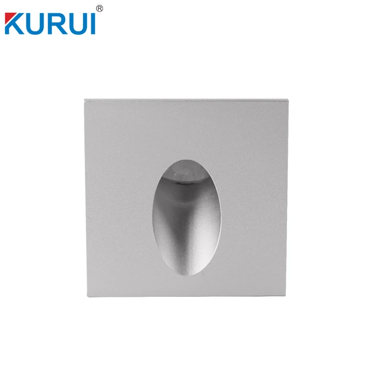 
indoor Modern design aluminum body recessed step light 